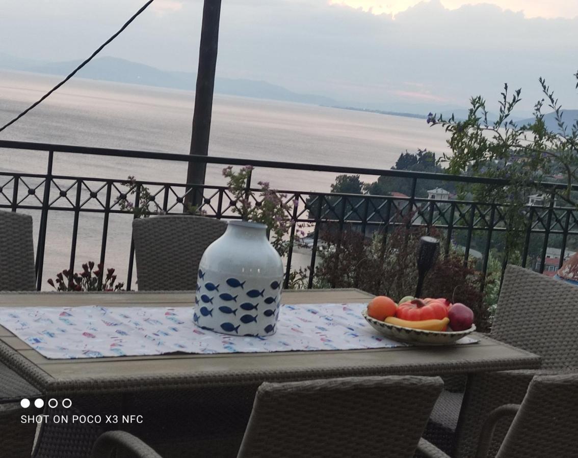 Mesonisi Με Υπέροχη Θέα Στον Παγασητικό!! Villa Áfissos Dış mekan fotoğraf