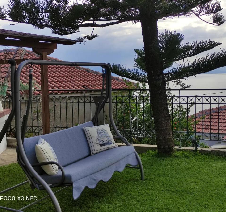 Mesonisi Με Υπέροχη Θέα Στον Παγασητικό!! Villa Áfissos Dış mekan fotoğraf