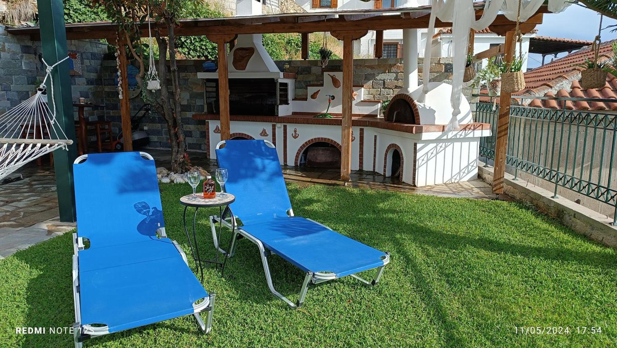 Mesonisi Με Υπέροχη Θέα Στον Παγασητικό!! Villa Áfissos Dış mekan fotoğraf